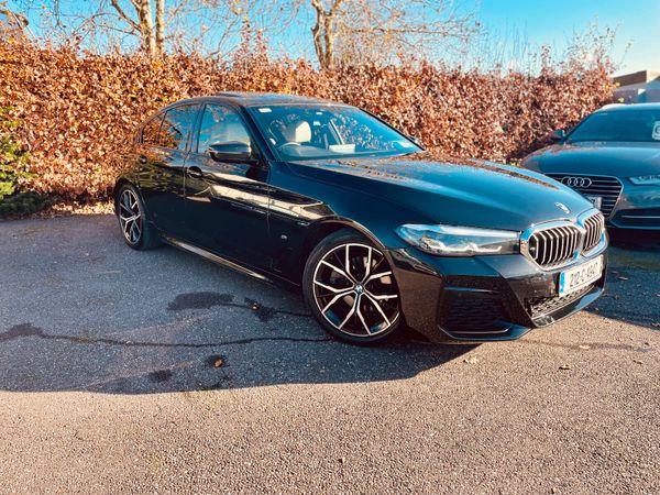 BMW 5-Series Saloon, Diesel, 2021, Black