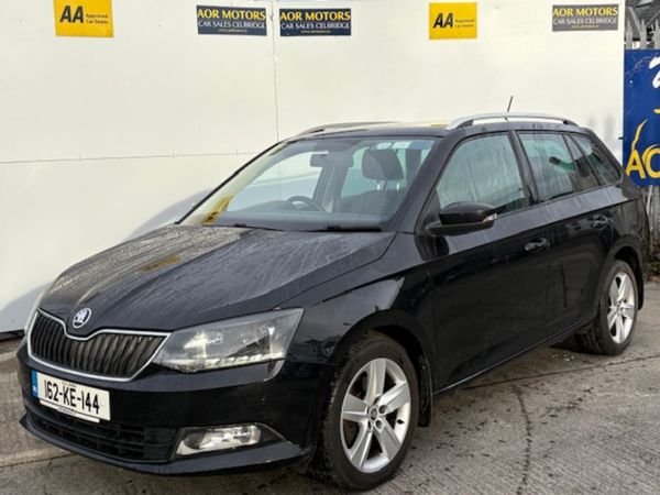 Skoda Fabia Estate, Petrol, 2016, Black