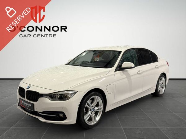 BMW 3-Series Saloon, Petrol Plug-in Hybrid, 2017, White
