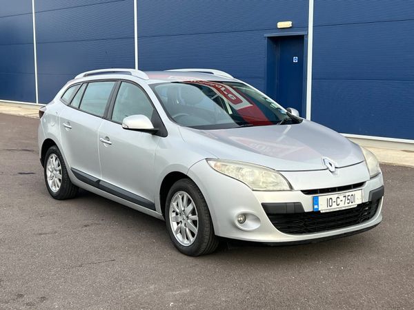 Renault Megane Estate, Diesel, 2010, Silver