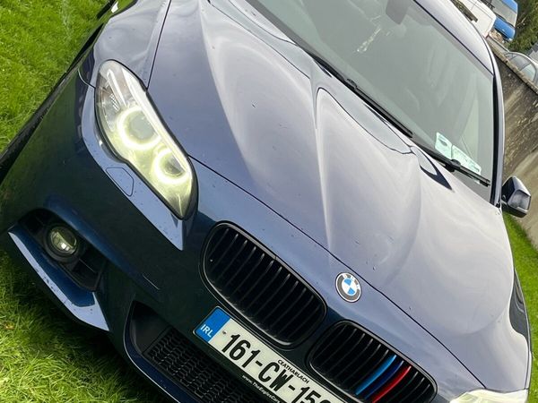 BMW 5-Series Saloon, Diesel, 2016, Blue