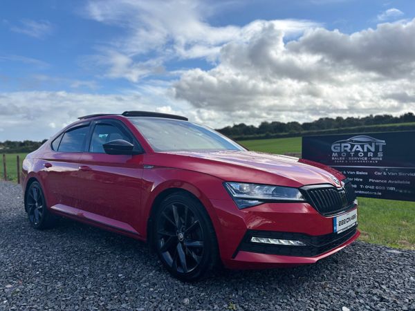 Skoda Superb Saloon, Diesel, 2022, Red