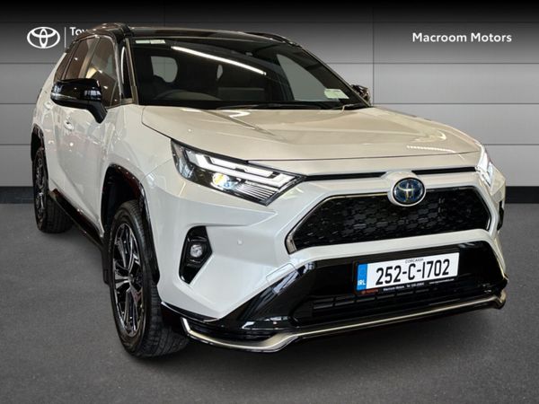 Toyota RAV4 Estate, Petrol Plug-in Hybrid, 2025, White