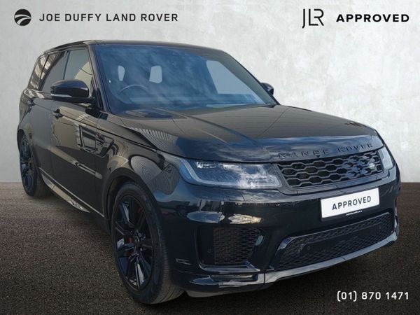 Land Rover Range Rover Sport SUV, Petrol Plug-in Hybrid, 2021, Black