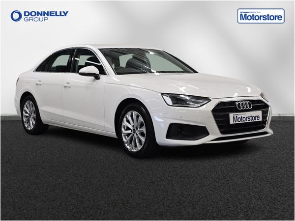 Audi A4 Saloon, Diesel, 2022, White