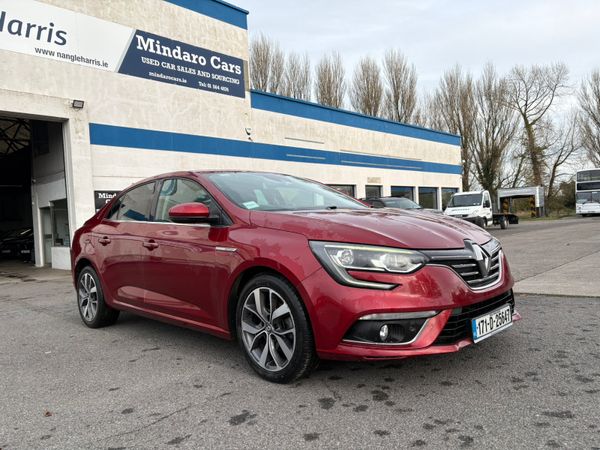 Renault Megane Saloon, Diesel, 2017, Red