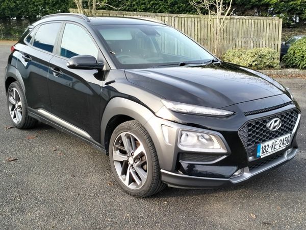 Hyundai KONA Hatchback, Petrol, 2018, Black