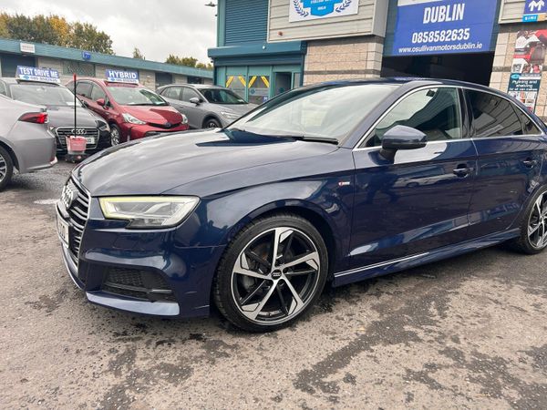 Audi A3 Saloon, Petrol, 2019, Blue
