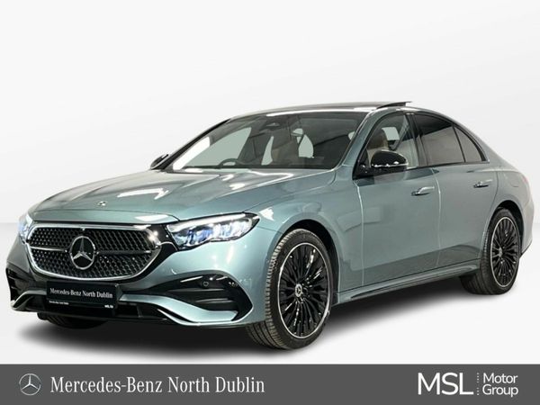 Mercedes-Benz E-Class Saloon, Diesel Plug-in Hybrid, 2026, Silver