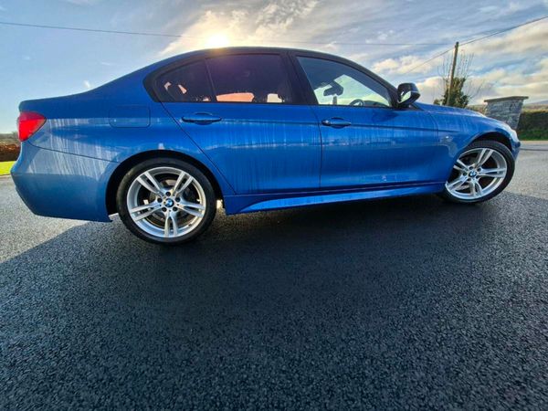 BMW 3-Series Saloon, Diesel, 2017, Blue