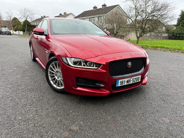 Jaguar XE Saloon, Diesel, 2016, Red