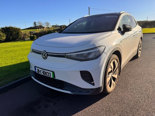 Volkswagen ID.4 Saloon, Electric, 2021, White