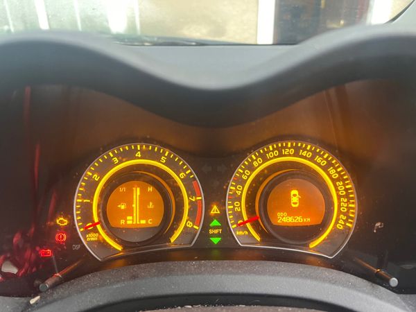 Toyota Auris Hatchback, Petrol, 2007, Green