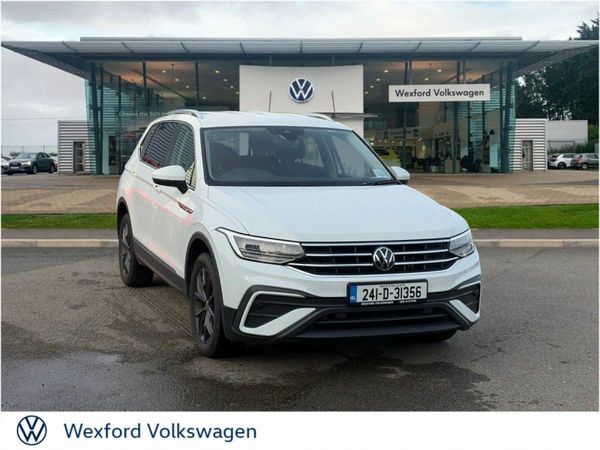 Volkswagen Tiguan Allspace SUV, Diesel, 2024, White