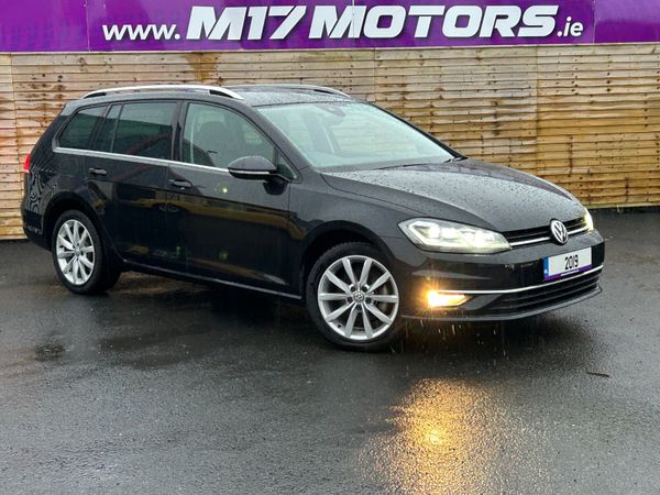 Volkswagen Golf Estate, Petrol, 2019, Black