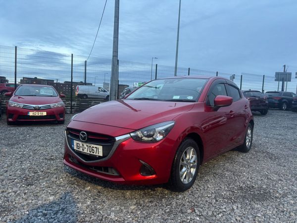 Mazda Demio Hatchback, Petrol, 2016, Red
