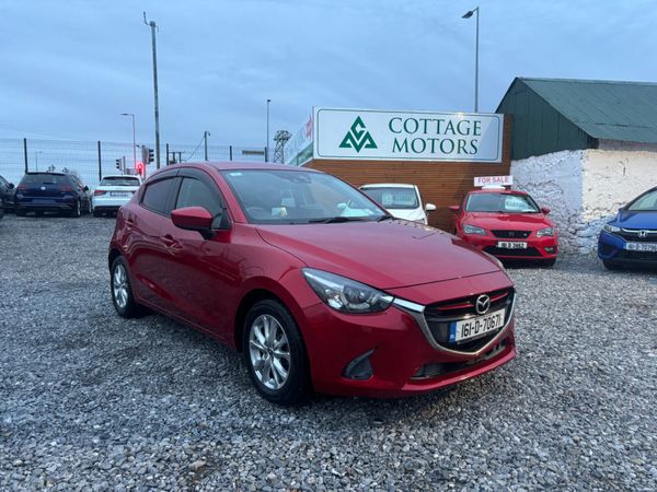 Mazda Demio MPV, Petrol, 2016, Red