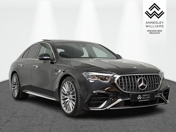 Mercedes-Benz E-Class Saloon, Petrol Plug-in Hybrid, 2025, Black