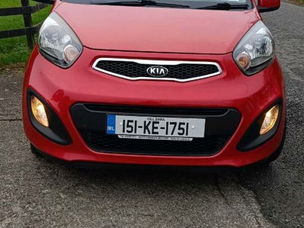Kia Picanto Hatchback, Petrol, 2015, Red