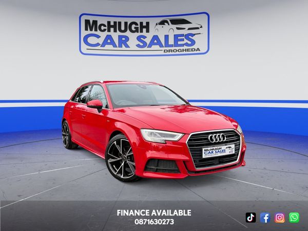 Audi A3 Hatchback, Petrol, 2018, Red