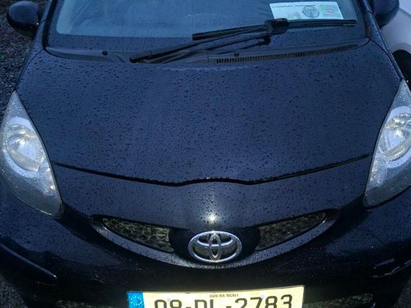 Toyota Aygo Hatchback, Petrol, 2008, Black