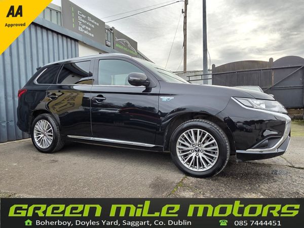 Mitsubishi Outlander SUV, Petrol Plug-in Hybrid, 2019, Black