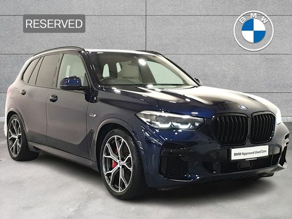 BMW X5 SUV, Petrol Plug-in Hybrid, 2022, Blue
