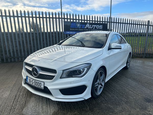 Mercedes-Benz CLA Saloon, Petrol, 2016, White