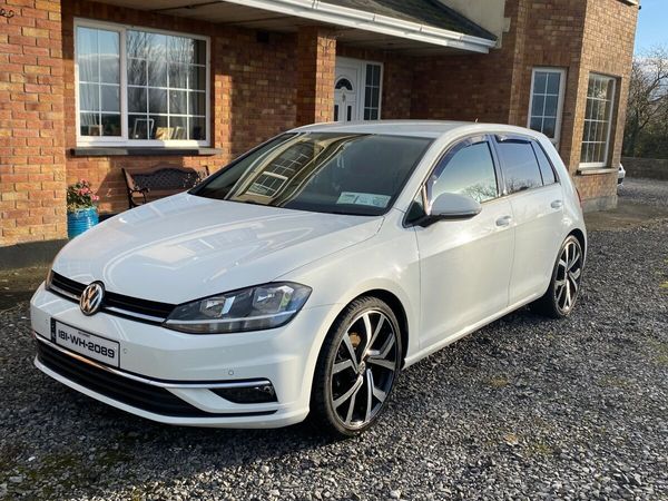 Volkswagen Golf Hatchback, Diesel, 2018, White