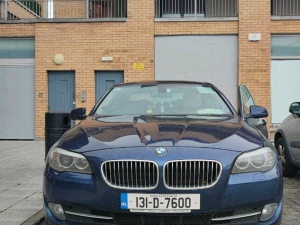 BMW 5-Series Saloon, Diesel, 2013, Blue
