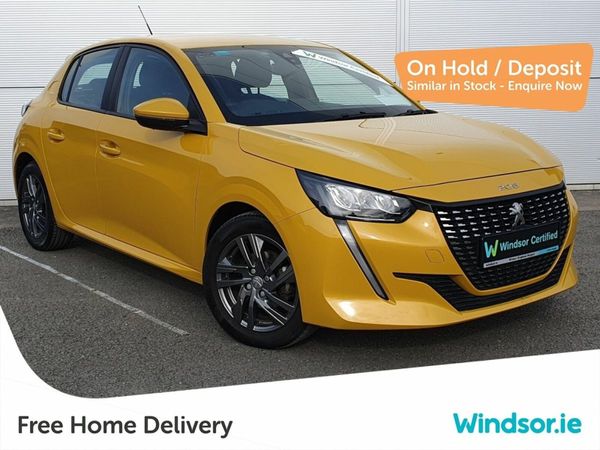 Peugeot 208 Hatchback, Petrol, 2022, Yellow