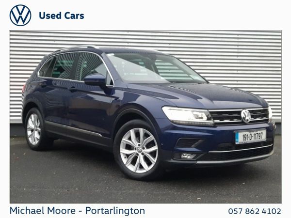 Volkswagen Tiguan SUV, Diesel, 2019, Blue