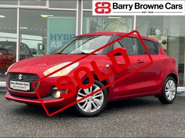 Suzuki Swift Hatchback, Petrol, 2018, Red