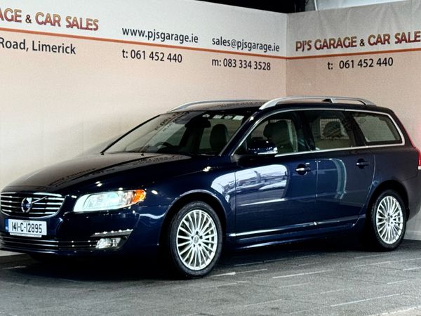 Volvo V70 Estate, Diesel, 2014, Blue
