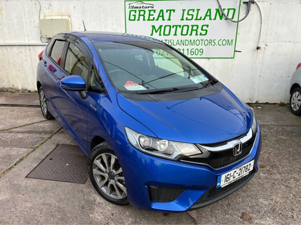 Honda Fit Hatchback, Petrol Hybrid, 2016, Blue