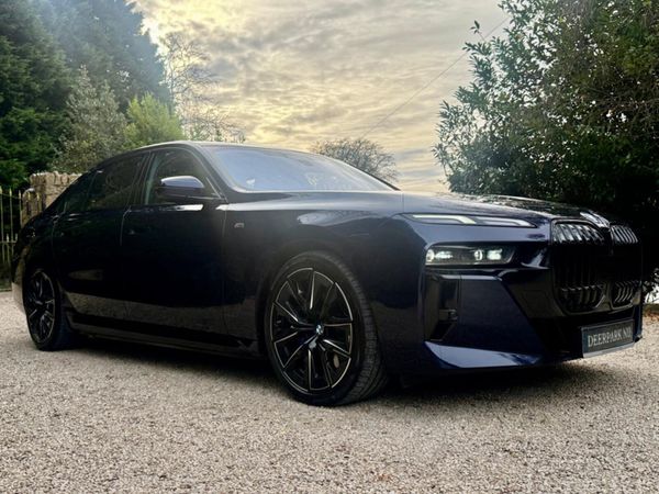 BMW 7-Series Saloon, Petrol Hybrid, 2025, Blue