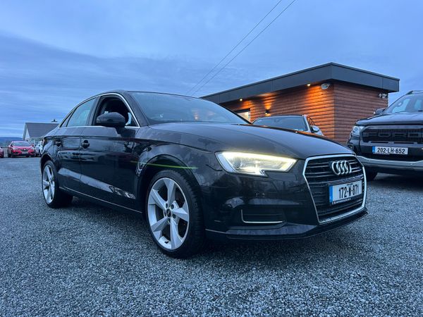 Audi A3 Saloon, Petrol, 2017, Black