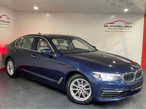 BMW 5-Series Saloon, Diesel, 2017, Blue
