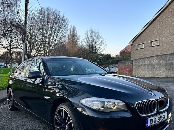 BMW 5-Series Saloon, Diesel, 2010, Black