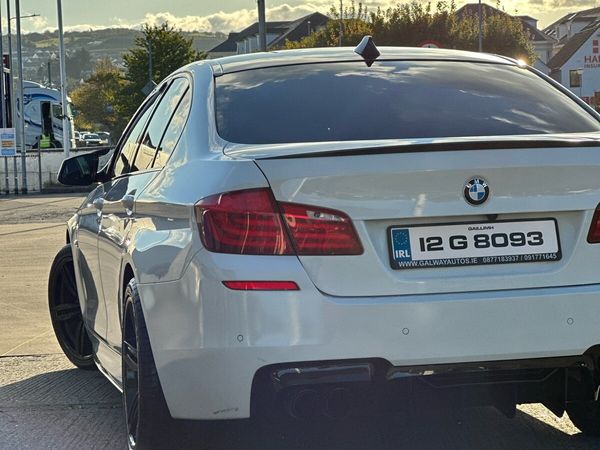 BMW 5-Series Saloon, Diesel, 2012, White