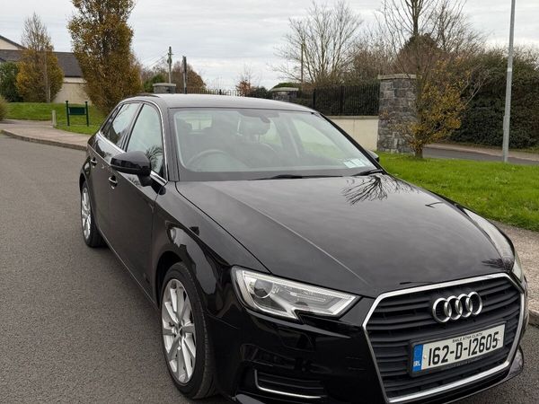 Audi A3 Hatchback, Diesel, 2016, Black