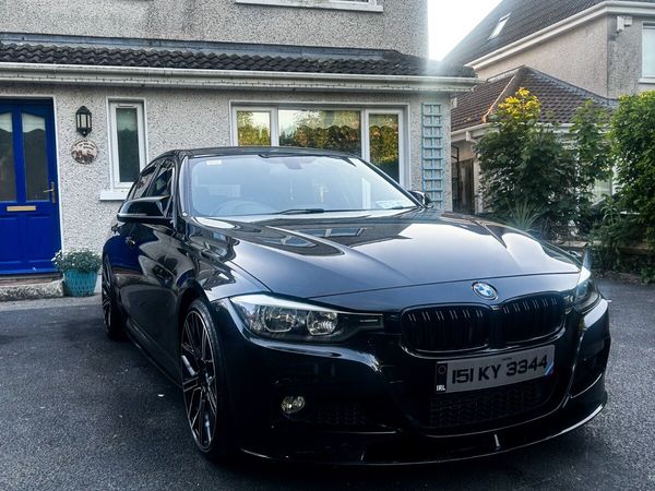 BMW 3-Series Saloon, Diesel, 2015, Black