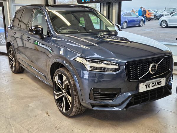 Volvo XC90 SUV, Petrol Hybrid, 2022, Blue