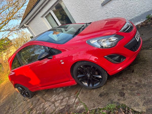 Vauxhall Corsa Hatchback, Petrol, 2014, Red