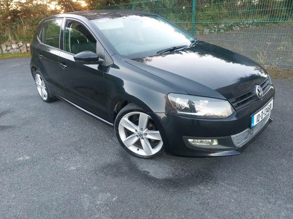 Volkswagen Polo Hatchback, Diesel, 2010, Black