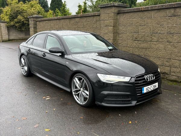Audi A6 Saloon, Diesel, 2015, Black