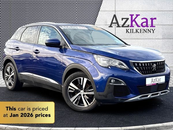 Peugeot 3008 SUV, Diesel, 2019, Blue