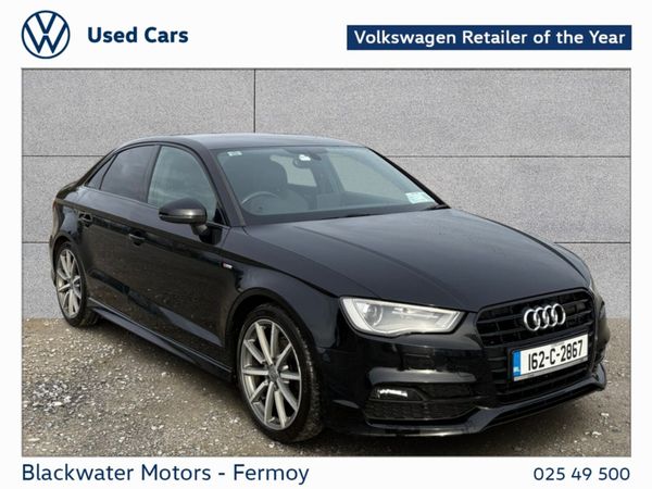 Audi A3 Saloon, Diesel, 2016, Black