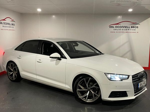 Audi A4 Saloon, Diesel, 2018, White