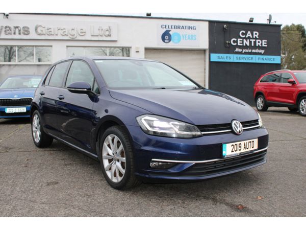 Volkswagen Golf Hatchback, Petrol, 2019, Blue